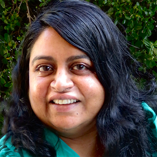 Kritika Kanchana Yegnashankaran portrait image.
